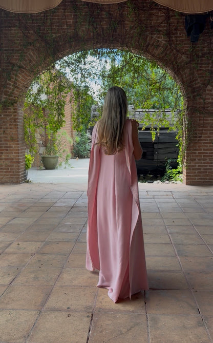 Vestido de Maternidad, Adela rosa peonia CH