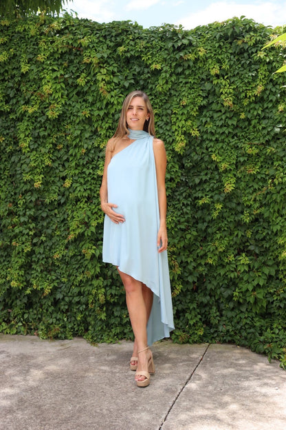 Vestido maternidad, Fernanda azul