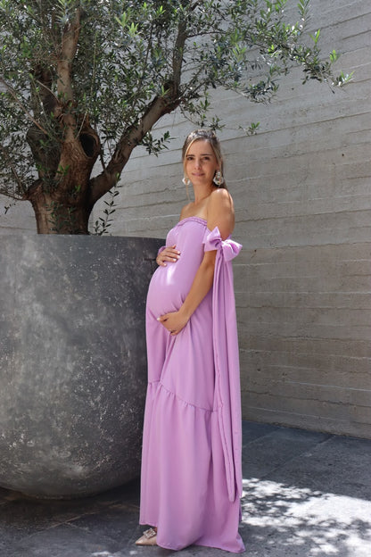 Vestido de maternidad Kalisi Rosa