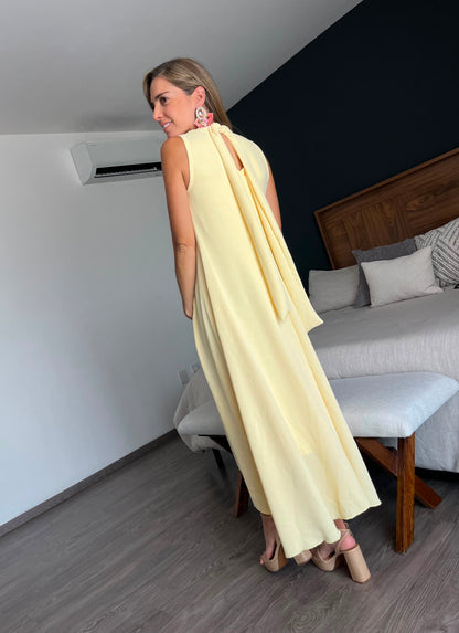 Vestido de maternidad Sonia, amarillo M