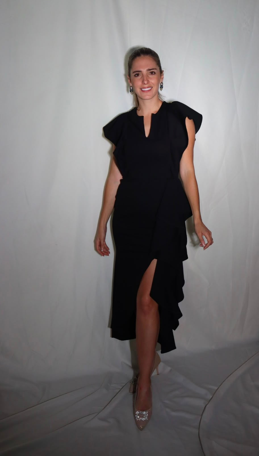 Vestido de lactancia, negro Jessica