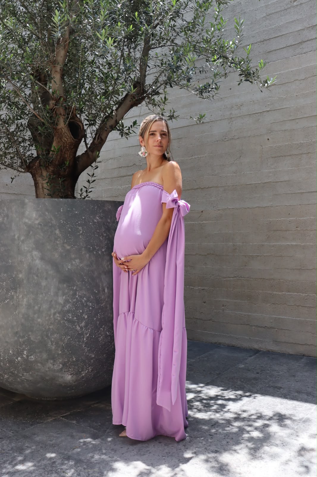 Vestido de maternidad Kalisi Rosa