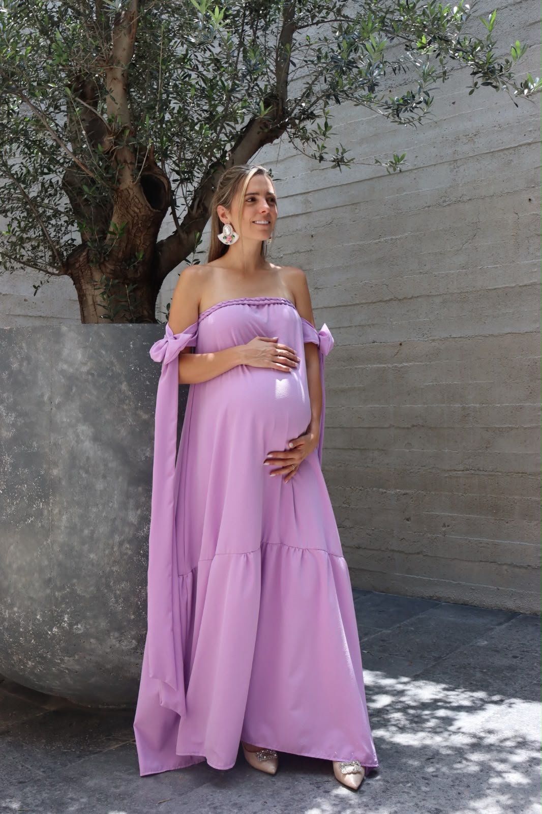 Vestido de maternidad Kalisi Rosa