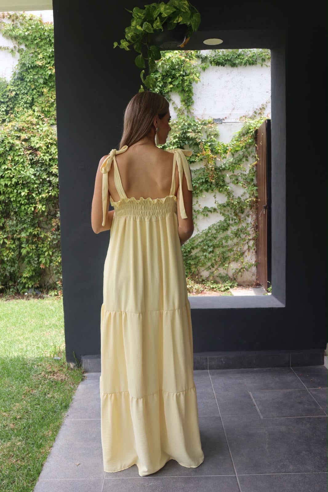 Vestido de Maternidad, Dalia amarillo
