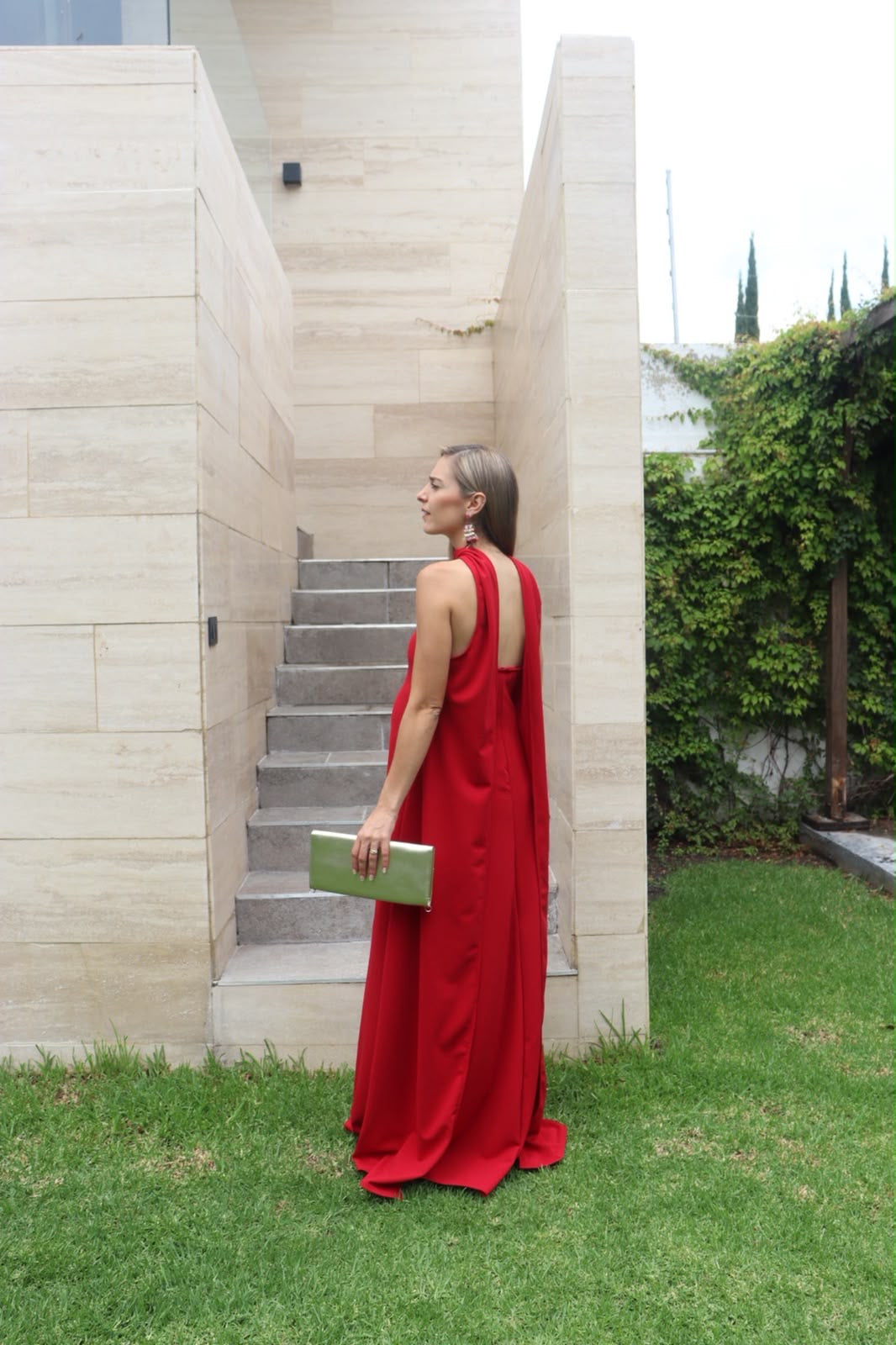 Vestido de Maternidad, Adela rojo vértigo