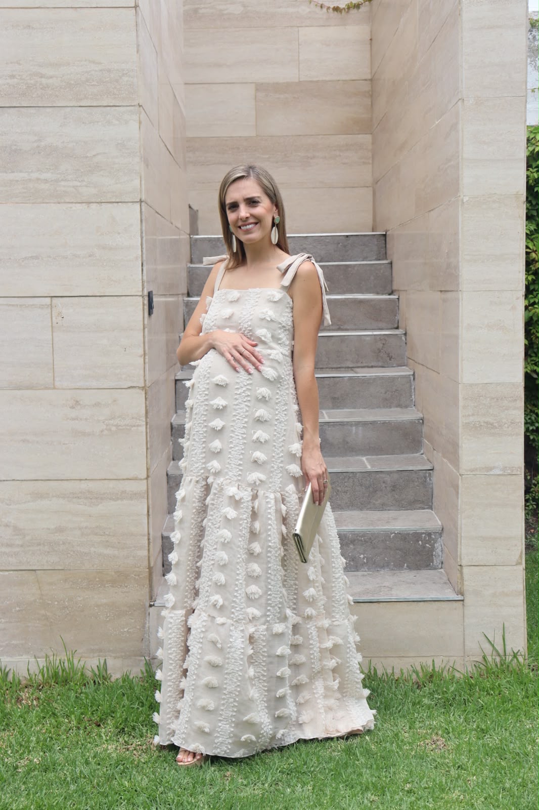 Vestido de Maternidad, Dalia pompones