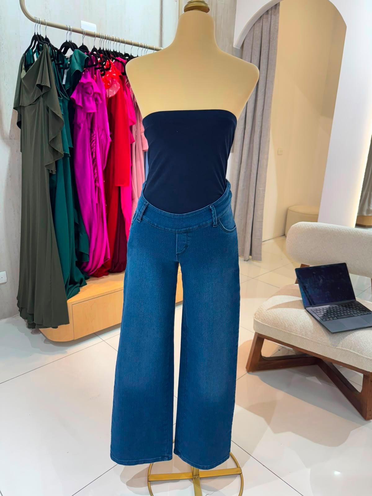 Pantalón de mezclilla Mom XG