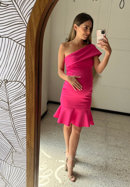 Vestido de maternidad María José rosa barbie G