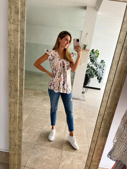 Blusa de lactancia/maternidad, Bertha otoño G