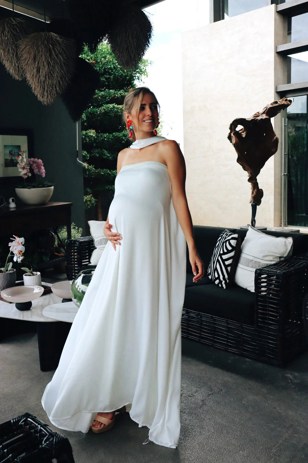 Vestido de Maternidad, Adela ivory