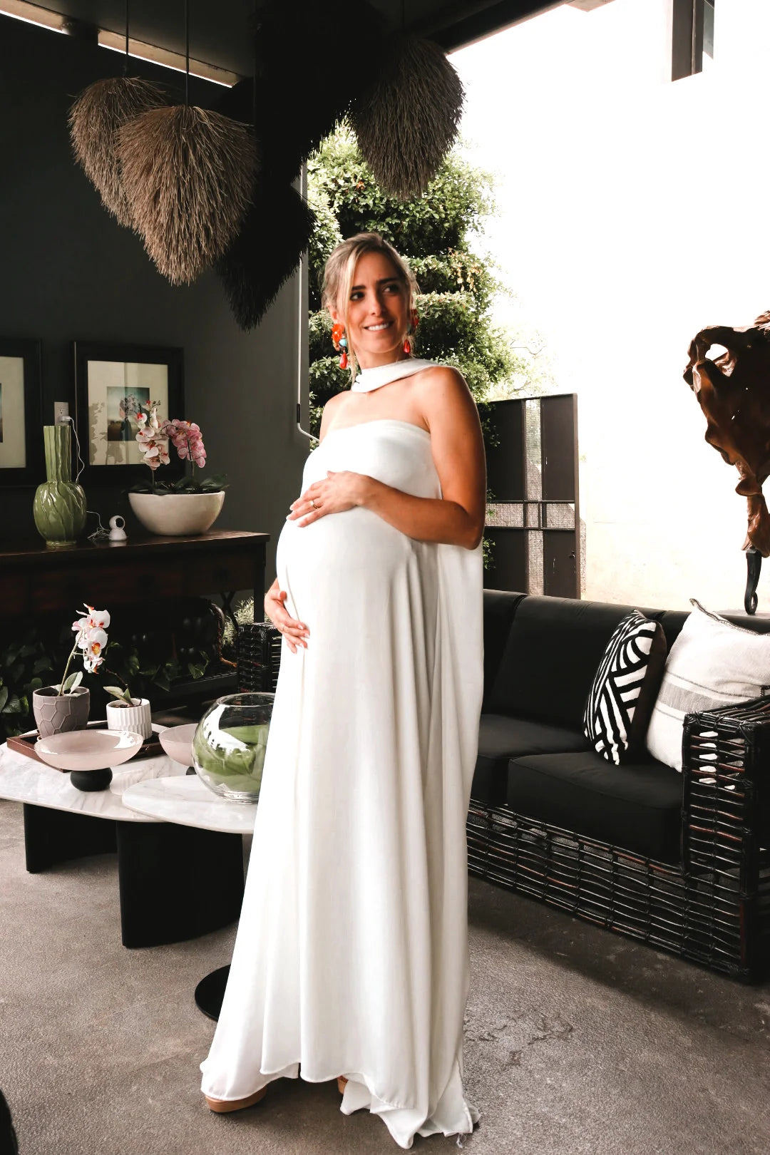 Vestido de Maternidad, Adela ivory