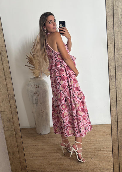 Vestido de maternidad, Victoria rosa tallos M
